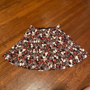 Floral High-Waisted Skirt SZ S